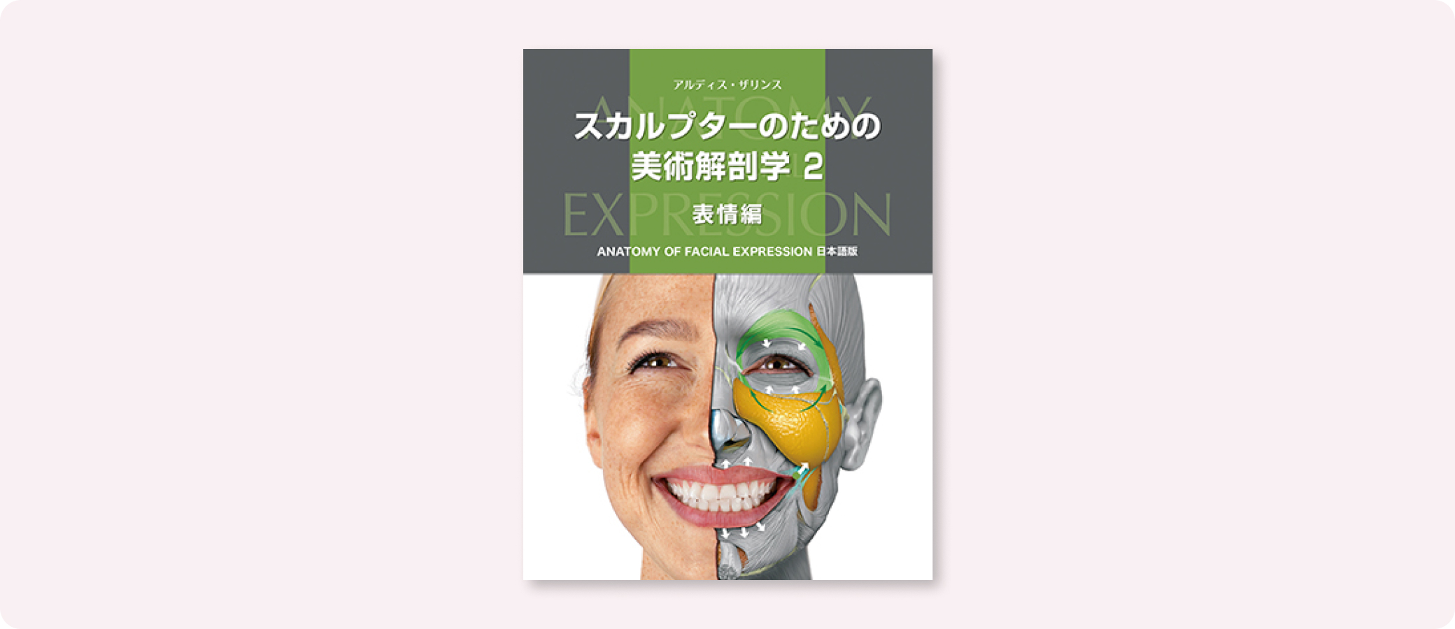 スカルプターのための美術解剖学 2 表情編 | 株式会社ボーンデジタル
