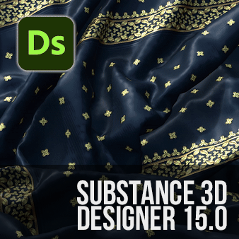 Substance 3D Designer 15.0リリース！ラスタライザーとパストレーサーの両モードを備えた全く新しい3Dレンダラーが導入