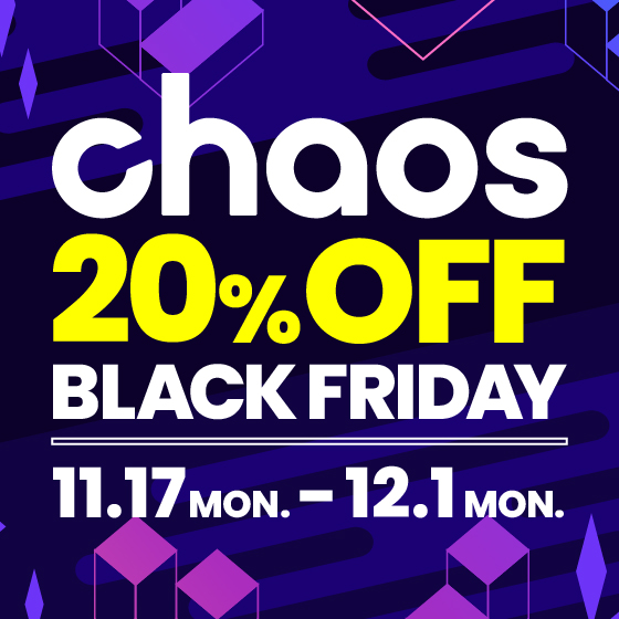 【20％OFF！】Chaosブラックフライデーセール開催中！